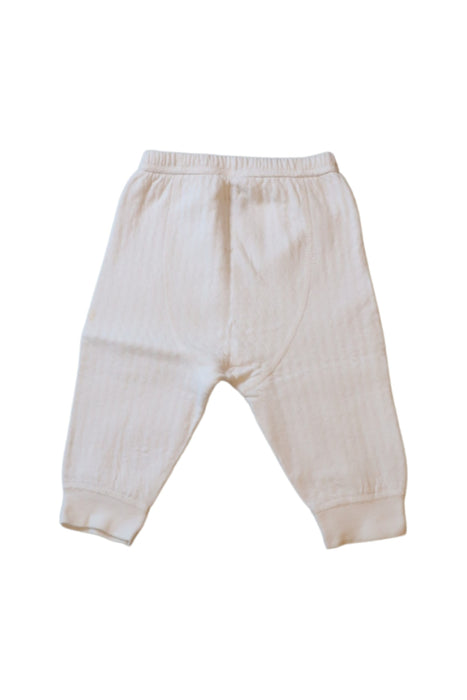 A White Casual Pants from Mides in size 3-6M for neutral. (Back View)