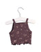 A Brown Sleeveless Tops from Jamie Kay in size 0-3M for girl. (Back View)