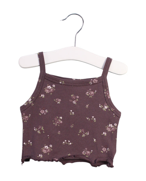 A Brown Sleeveless Tops from Jamie Kay in size 2T for girl. (Front View)