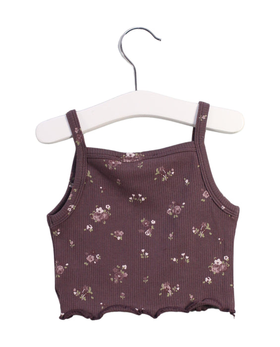 A Brown Sleeveless Tops from Jamie Kay in size 2T for girl. (Back View)