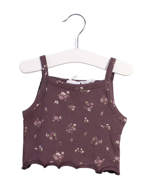 A Brown Sleeveless Tops from Jamie Kay in size 2T for girl. (Front View)