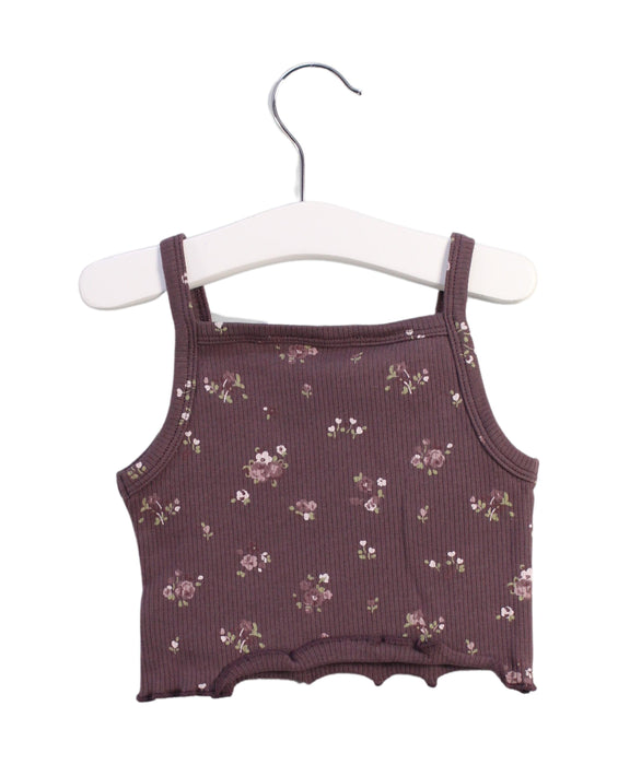 A Brown Sleeveless Tops from Jamie Kay in size 2T for girl. (Back View)