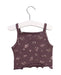 A Brown Sleeveless Tops from Jamie Kay in size 2T for girl. (Back View)