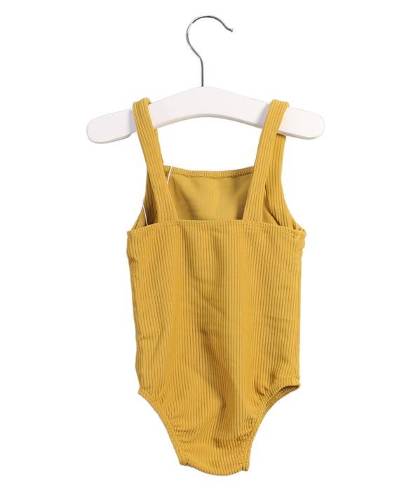 A Yellow Swimsuits from Atilla Cubs in size 2T for girl. (Back View)