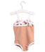 A Peach Swimsuits from Atilla Cubs in size 6-12M for girl. (Back View)