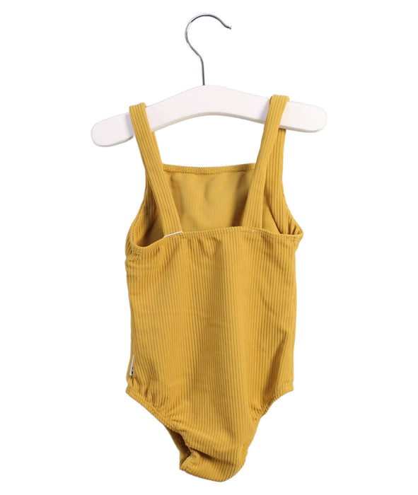 A Yellow Swimsuits from Atilla Cubs in size 3T for girl. (Back View)