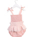 A Pink Sleeveless Bodysuits from India & Grace in size 2T for girl. (Back View)