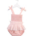 A Pink Sleeveless Bodysuits from India & Grace in size 2T for girl. (Front View)