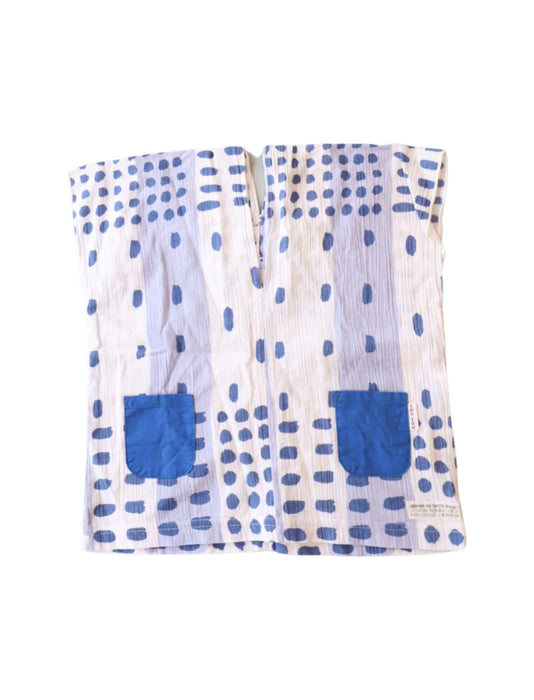 A Blue Short Sleeve Tops from Sou Sou in size 3T for girl. (Front View)