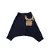 A Black Shorts from BAPE KIDS in size 7Y for boy. (Front View)