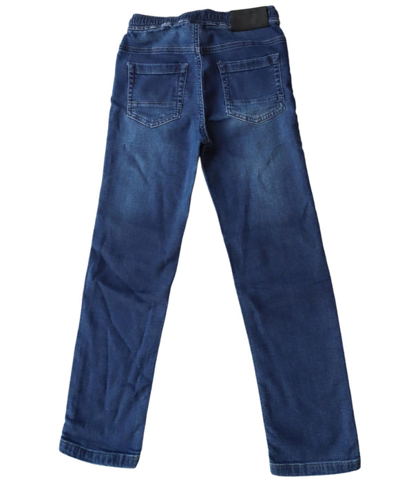 A Navy Casual Pants from Molo in size 8Y for boy. (Back View)