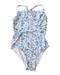 A Teal Swimsuits from Jacadi in size 4T for girl. (Front View)