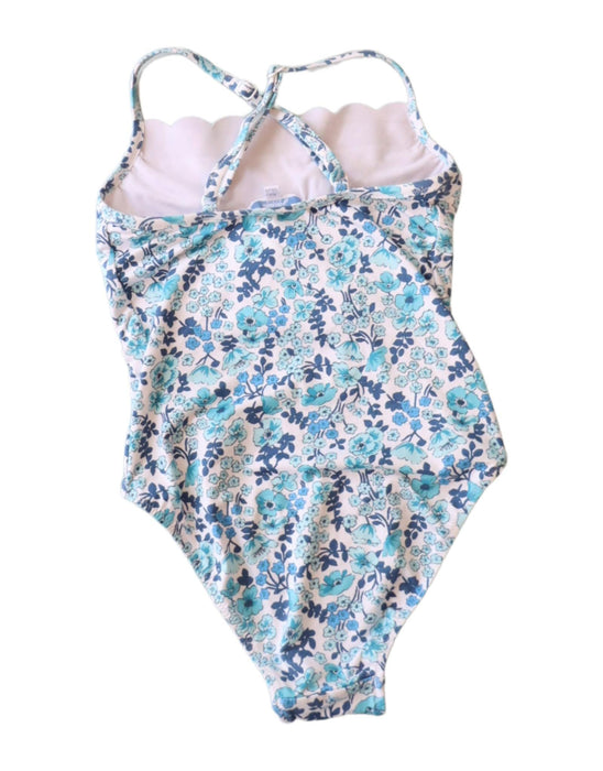 A Teal Swimsuits from Jacadi in size 4T for girl. (Back View)