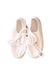 A White Sneakers from Jacadi in size 6T for girl. (Front View)