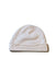 A White Beanies from Mides in size O/S for neutral. (Back View)