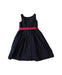 A Navy Sleeveless Dresses from Polo Ralph Lauren in size 4T for girl. (Front View)