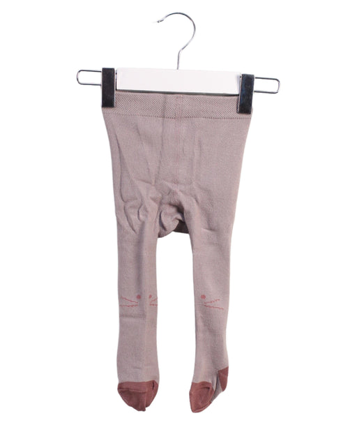 A Taupe Tights from Jamie Kay in size 0-3M for girl. (Front View)