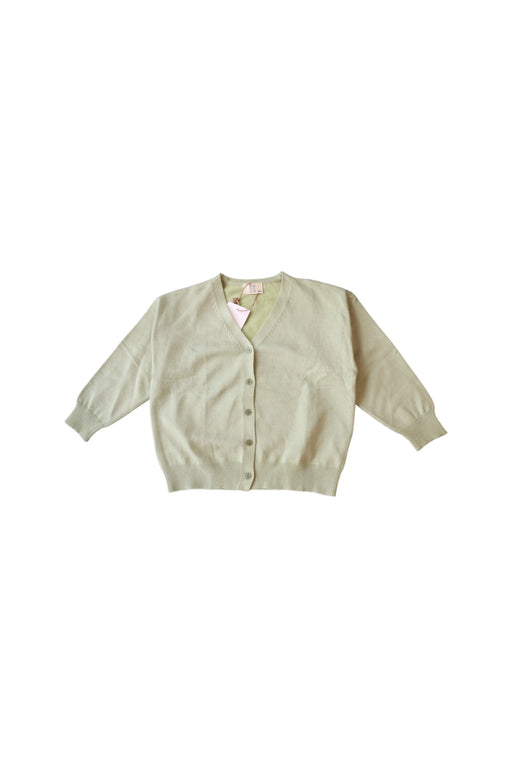 A Green Cardigans from Naomi Wear in size 5T for girl. (Front View)