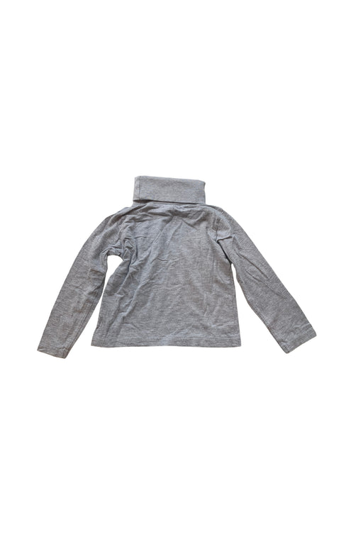 A Grey Long Sleeve Tops from Bleu Comme Gris in size 4T for girl. (Front View)