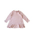 A Pink Sweater Dresses from Dave & Bella in size 4T for girl. (Front View)