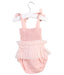 A Pink Sleeveless Rompers from India & Grace in size 3-6M for girl. (Back View)