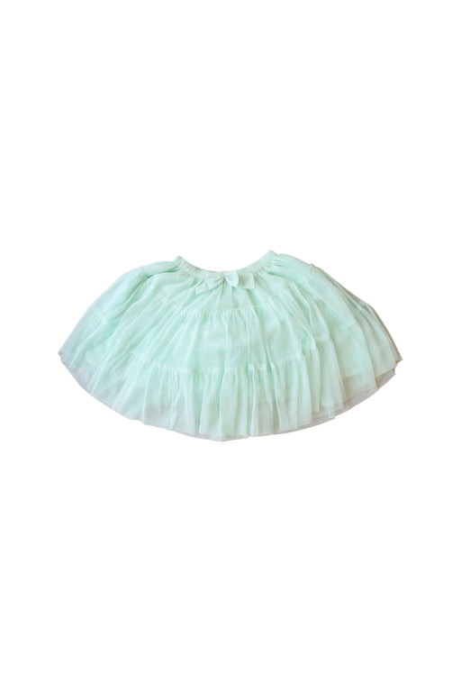 A Green Tulle Skirts from Baby by David Jones in size 6T for girl. (Front View)