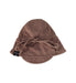 A Brown Sun Hats from Atilla Cubs in size 3-6M for neutral. (Back View)