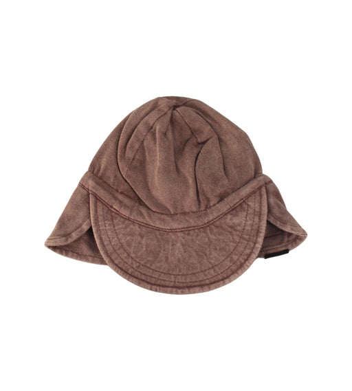 A Brown Sun Hats from Atilla Cubs in size 3-6M for neutral. (Front View)