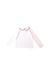A White Long Sleeve Tops from Jacadi in size 4T for girl. (Front View)