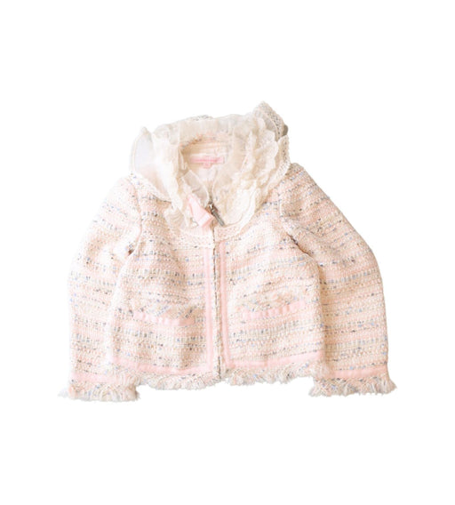 A Pink Lightweight Jackets from Nicholas & Bears in size 2T for girl. (Front View)