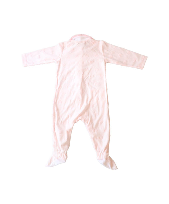 A Pink Onesies from Chicco in size 3-6M for girl. (Back View)