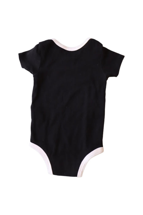 A Black Short Sleeve Bodysuits from Nike in size 0-3M for boy. (Back View)