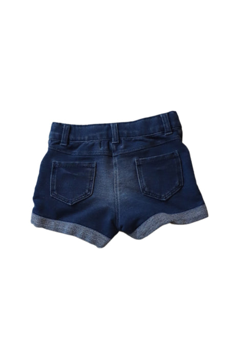 A Blue Shorts from Boboli in size 12-18M for girl. (Back View)