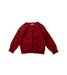 A Red Cardigans from Jacadi in size 18-24M for girl. (Front View)