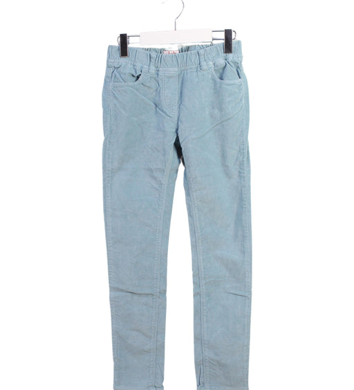 A Blue Casual Pants from Il Gufo in size 8Y for girl. (Front View)