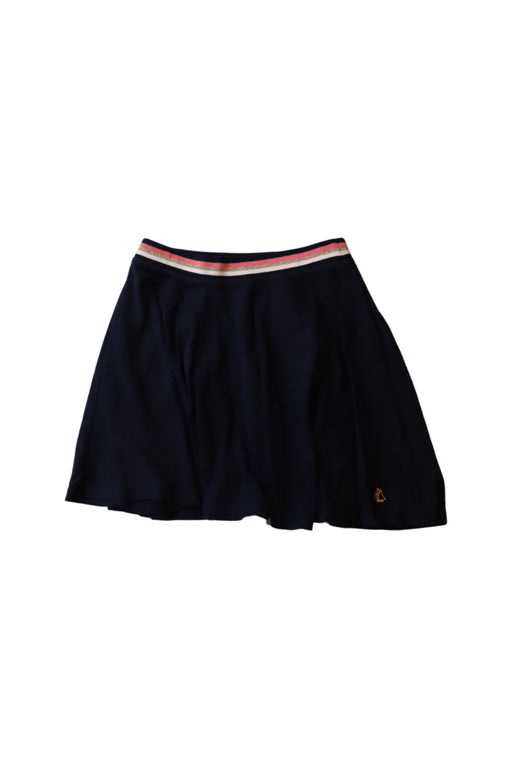 A Navy Short Skirts from Petit Bateau in size 10Y for girl. (Front View)