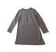 A Grey Long Sleeve Dresses from Moncler in size 8Y for girl. (Back View)