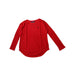 A Red Long Sleeve Tops from Polo Ralph Lauren in size 7Y for girl. (Front View)