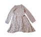 A Grey Long Sleeve Dresses from Petit Bateau in size 10Y for girl. (Front View)