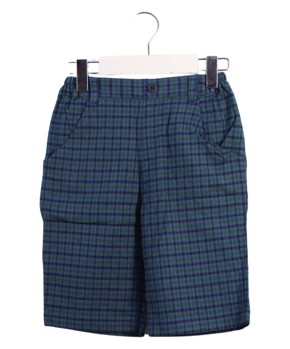 A Blue Shorts from Familiar in size 5T for boy. (Front View)