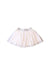 A White Short Skirts from Petit Bateau in size 4T for girl. (Back View)