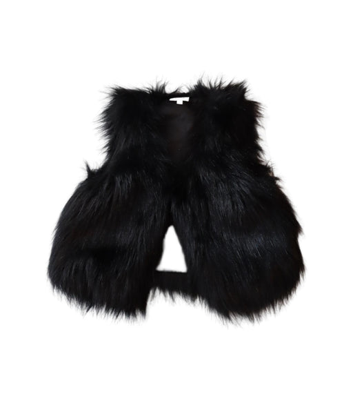 A Black Dress Up Vests from Seed in size 5T for girl. (Front View)