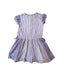 A Blue Short Sleeve Dresses from Hakka in size 5T for girl. (Back View)