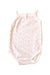 A White Sleeveless Bodysuits from Jamie Kay in size 0-3M for girl. (Front View)