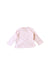 A Pink Long Sleeve Tops from Seed in size 3-6M for girl. (Back View)