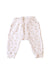 A Ivory Sweatpants from Seed in size 3-6M for girl. (Front View)