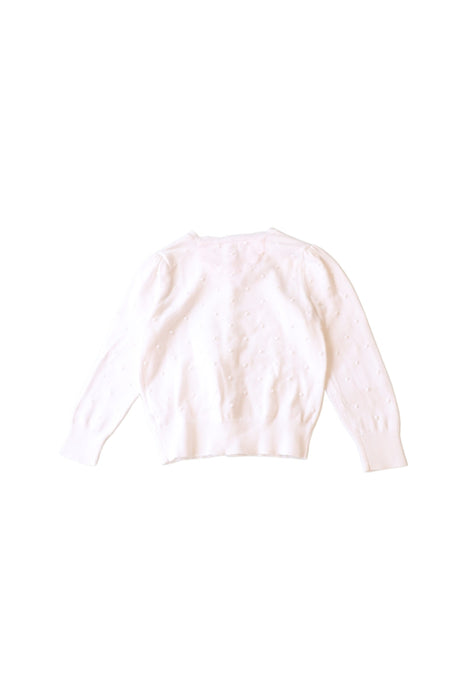 A White Cardigans from Polo Ralph Lauren in size 3T for girl. (Back View)