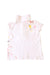 A White Short Sleeve Polos from Polo Ralph Lauren in size 4T for girl. (Back View)