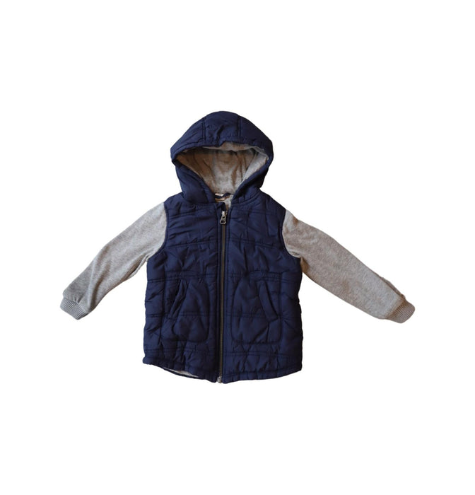 A Navy Lightweight Jackets from Tucker & Tate in size 18-24M for boy. (Front View)