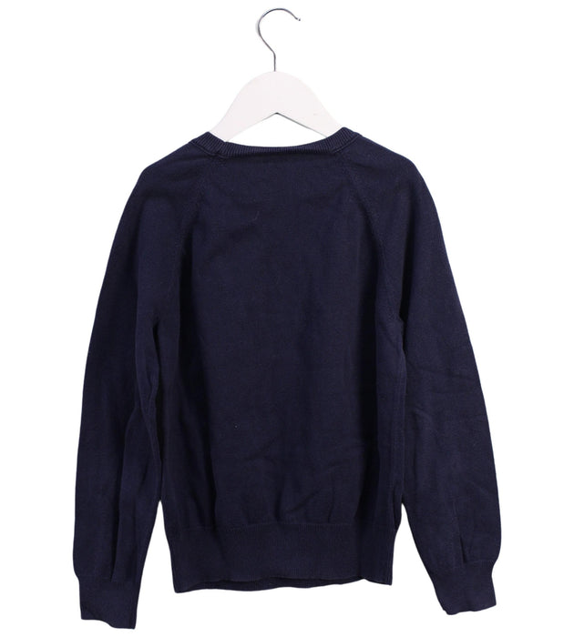 A Purple Crewneck Sweatshirts from Crewcuts in size 8Y for boy. (Back View)